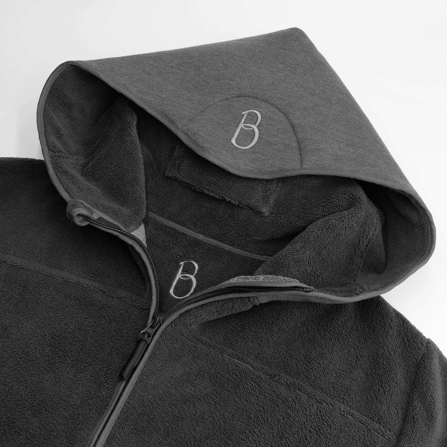 Balboa heren badjas Space Grey