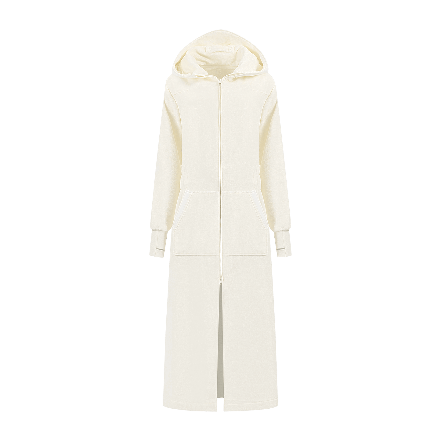 Balboa dames badjas Pebble White