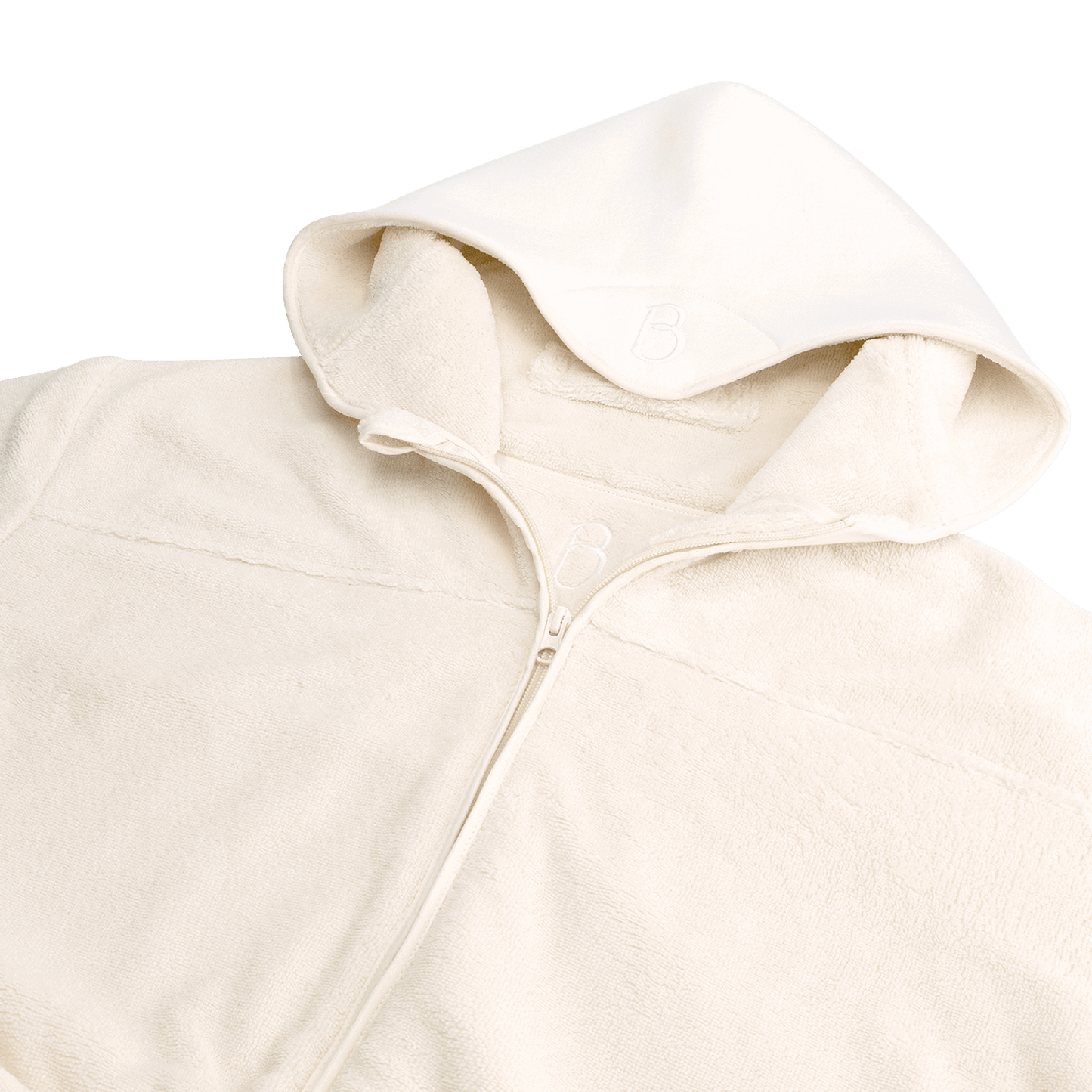 Balboa heren badjas Pebble White