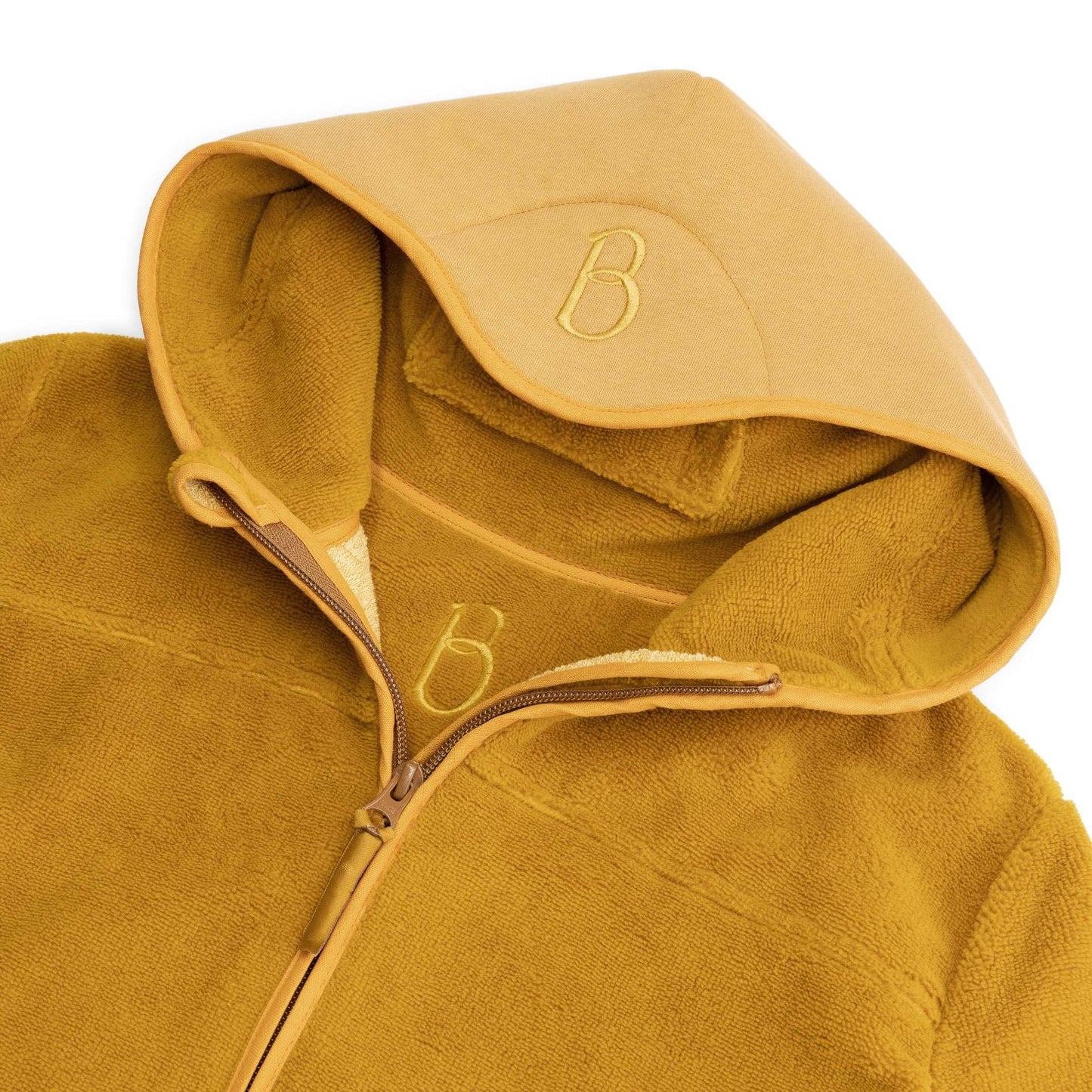 Balboa kinder badjas Sunshine Yellow