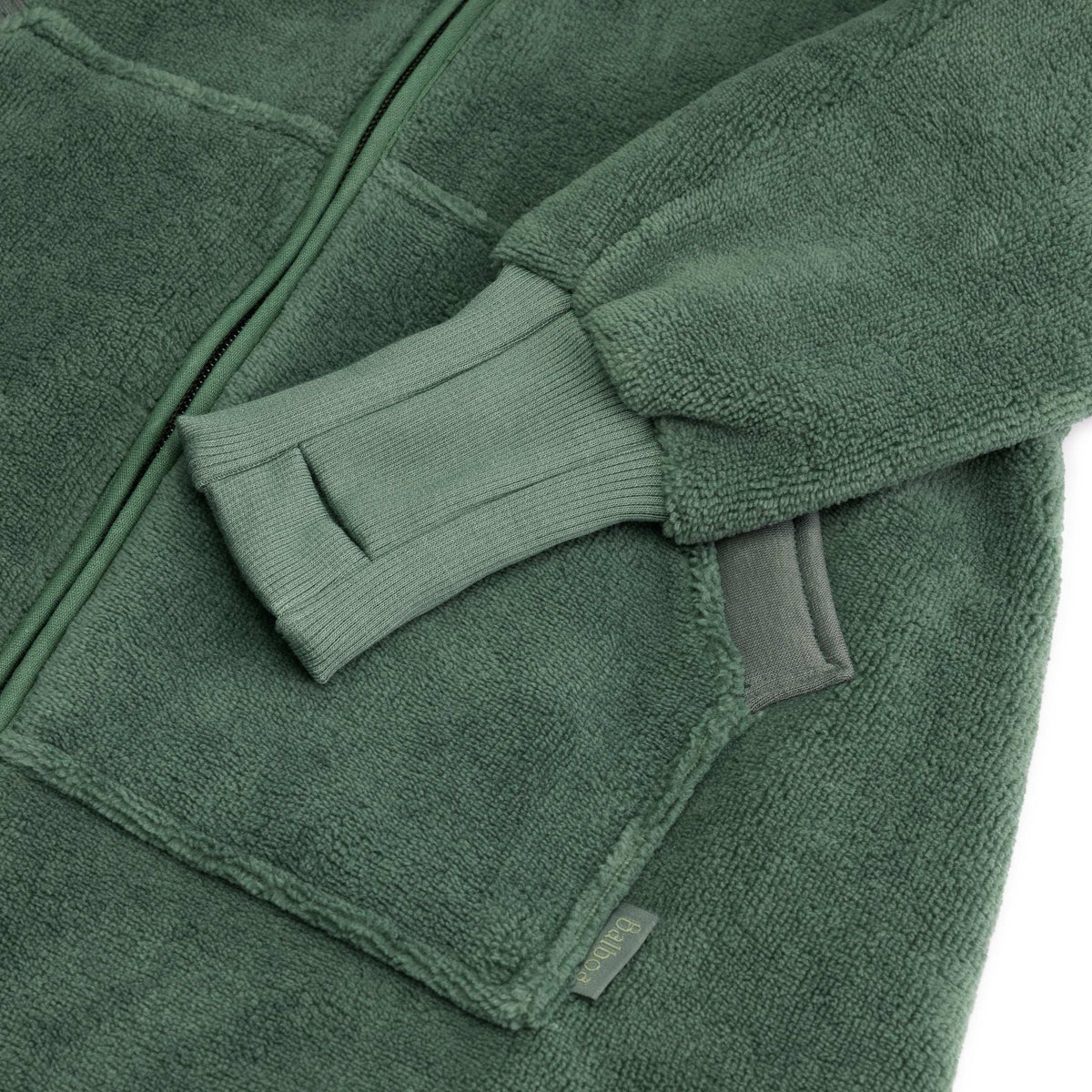 Balboa kinder badjas Forest Green