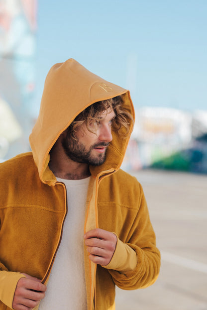 Balboa heren badjas Sunshine Yellow