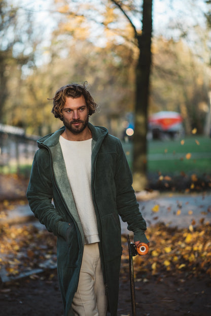 Balboa heren badjas Forest Green