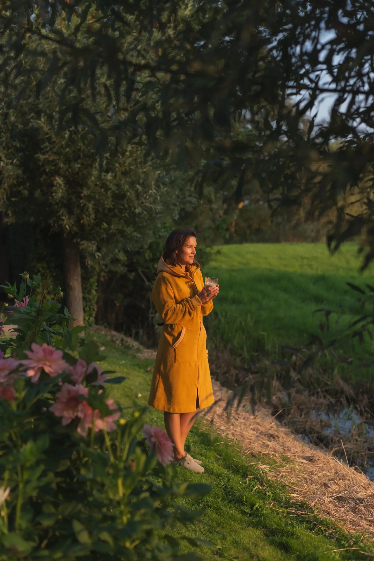 Balboa Damenbademantel Sunshine Yellow