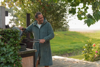 Balboa heren badjas Forest Green