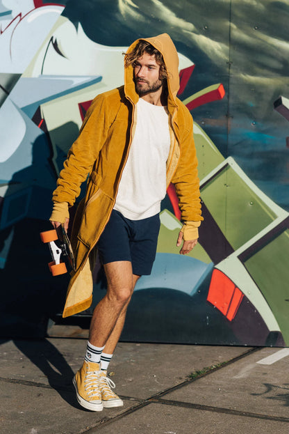 Balboa heren badjas Sunshine Yellow