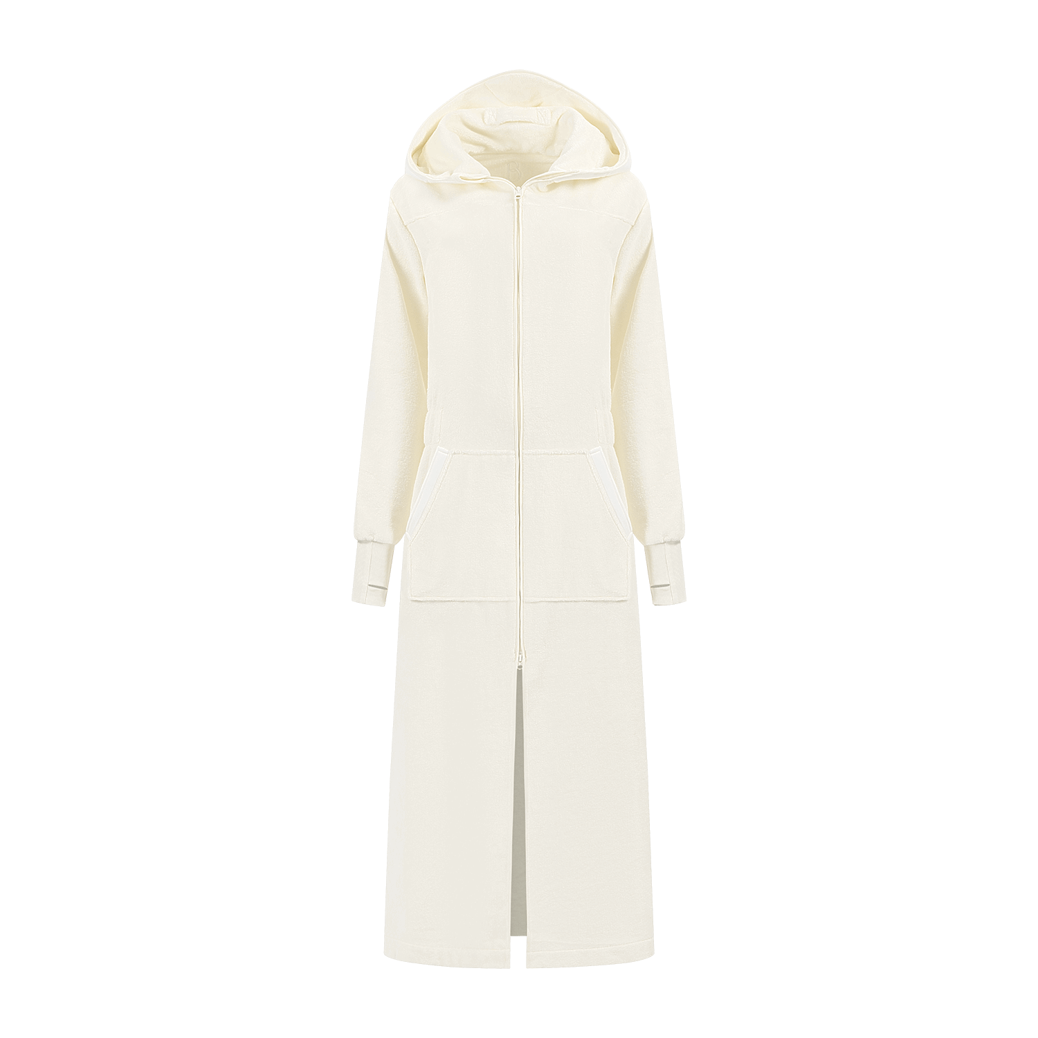 Balboa dames badjas Pebble White