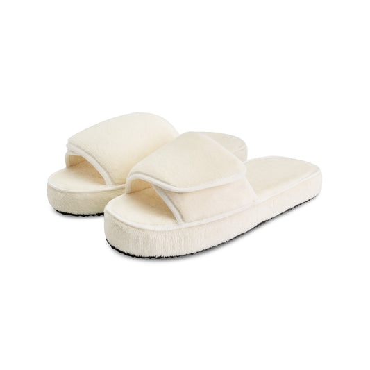 Balboa Slipper Pebble White