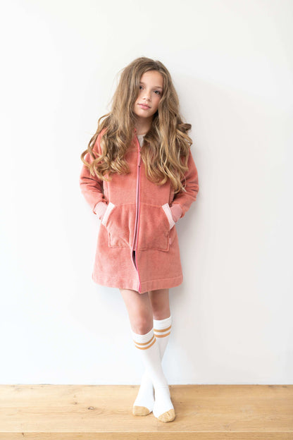 Balboa kinder badjas Raspberry Rose