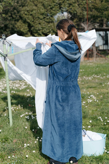 Balboa dames badjas Ocean Blue | size:extra-lang