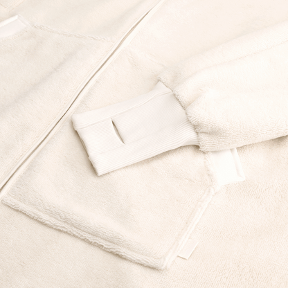 Balboa heren badjas Pebble White