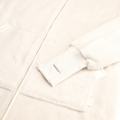 Balboa dames badjas Pebble White | size:original