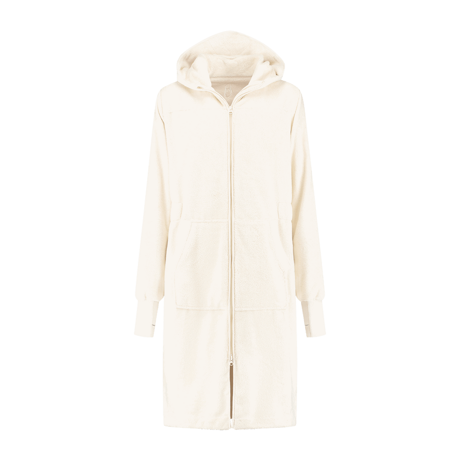 Balboa heren badjas Pebble White