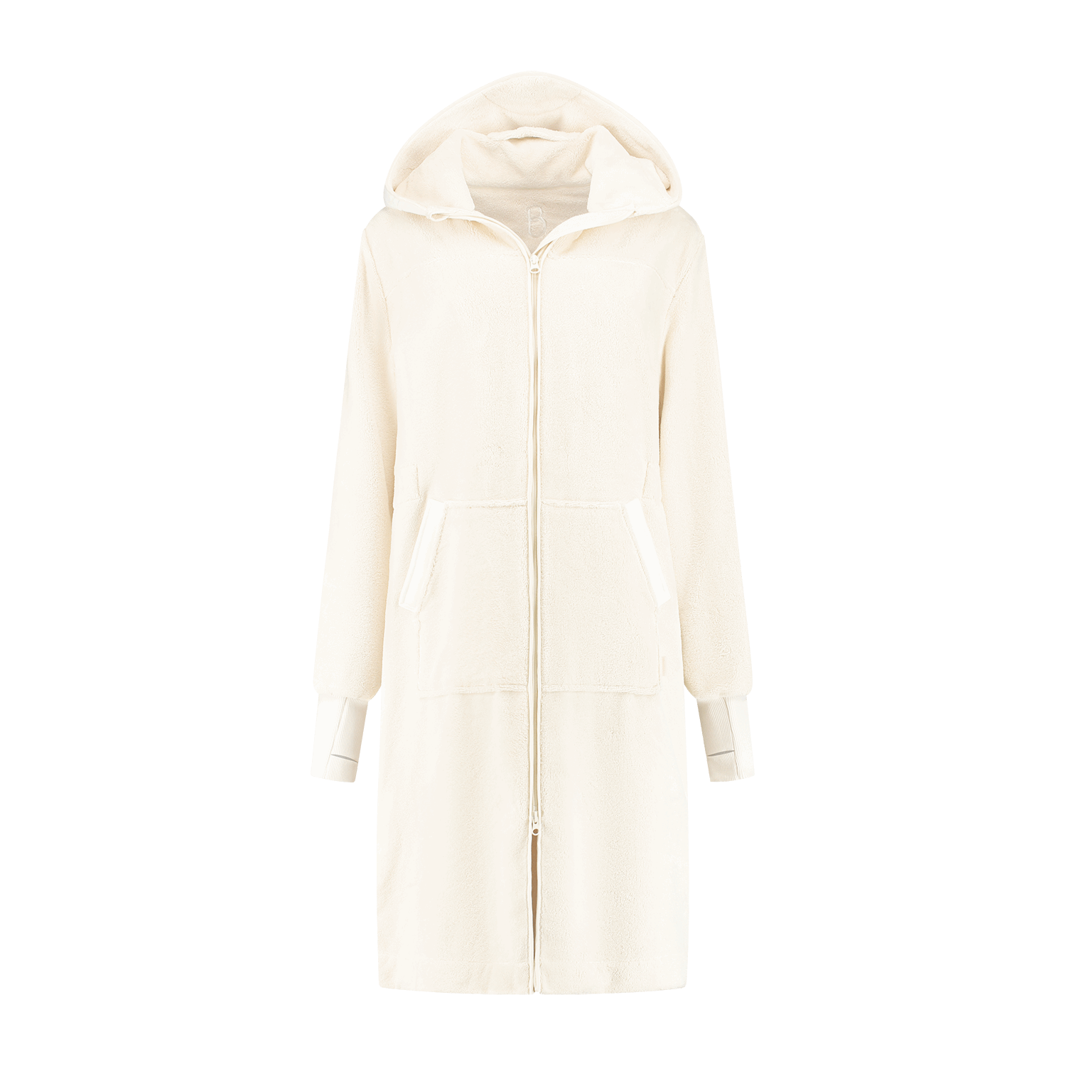 Balboa dames badjas Pebble White