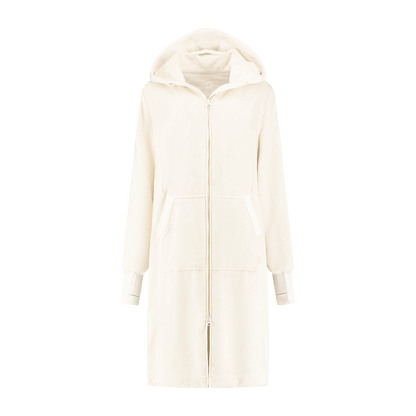 Balboa dames badjas Pebble White | size:original