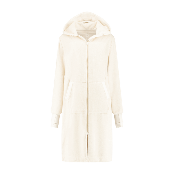 Balboa dames badjas Pebble White | size:original